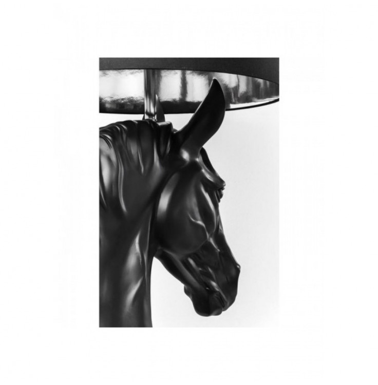 Торшер Standing Horse Black