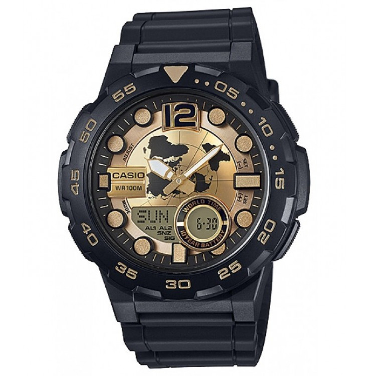 Мужские часы Casio AEQ-100BW-9AVEF