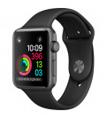 Смарт-часы Apple Watch S2 Sport 38mm Sp.Grey Al/Black (MP0D2RU/A)