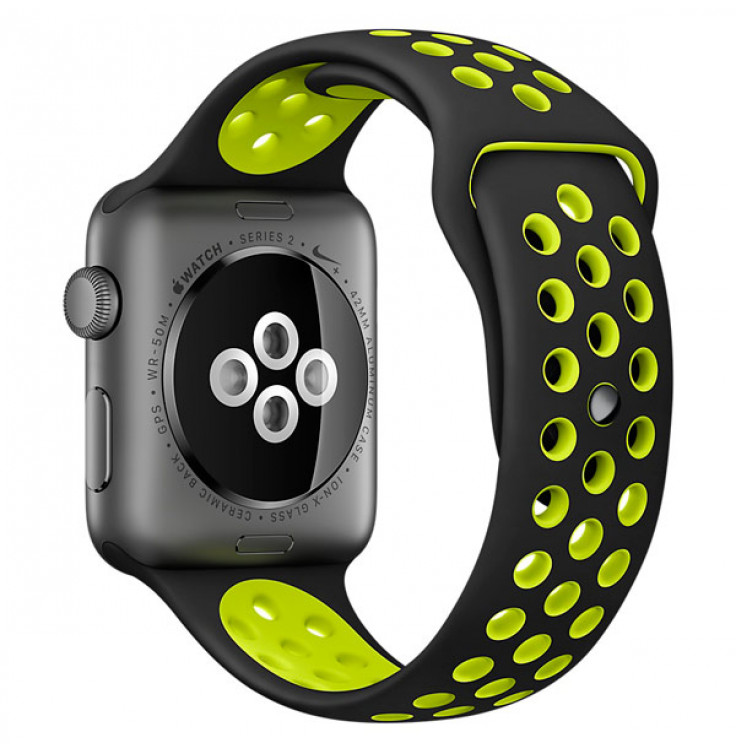 Смарт-часы Apple Watch Nike+ 42mm Space Grey Al /Volt (MP0A2RU/A)