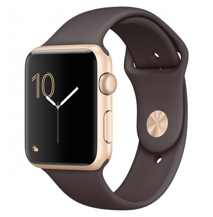 Смарт-часы Apple Watch S2 Sport 42mm Gold Al/Cocoa (MNPN2RU/A)