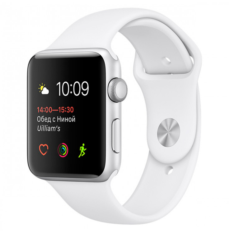 Смарт-часы Apple Watch S2 Sport 42mm Silver Al/White (MNPJ2RU/A)