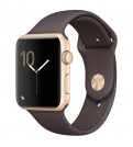 Смарт-часы Apple Watch S1 Sport 42mm Gold Al/CocoaSport MNNN2RU/A