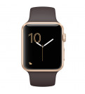 Смарт-часы Apple Watch S1 Sport 42mm Gold Al/CocoaSport MNNN2RU/A
