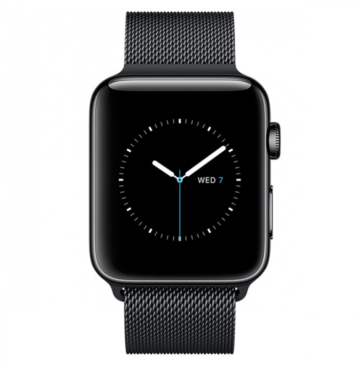 Смарт-часы Apple Watch S2 42mm Sp.Bl St.St/Sp.Bl Milan (MNQ12RU/A)