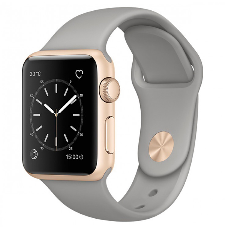 Смарт-часы Apple Watch S1 Sport 38mm Gold Al/Concrete (MNNJ2RU/A)