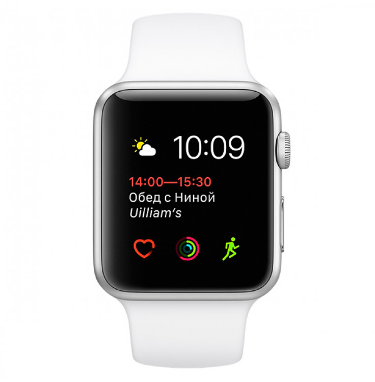 Смарт-часы Apple Watch S1 Sport 38mm Silver Al/White (MNNG2RU/A)