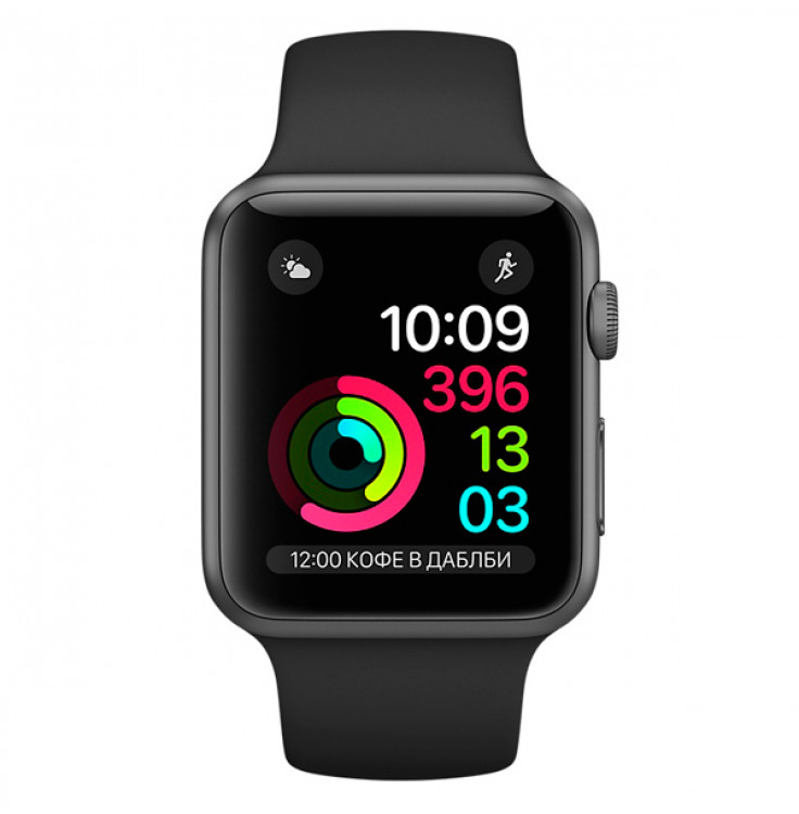 Смарт-часы Apple Watch S1 Sport 38mm Sp.Grey Al/Black (MP022RU/A)