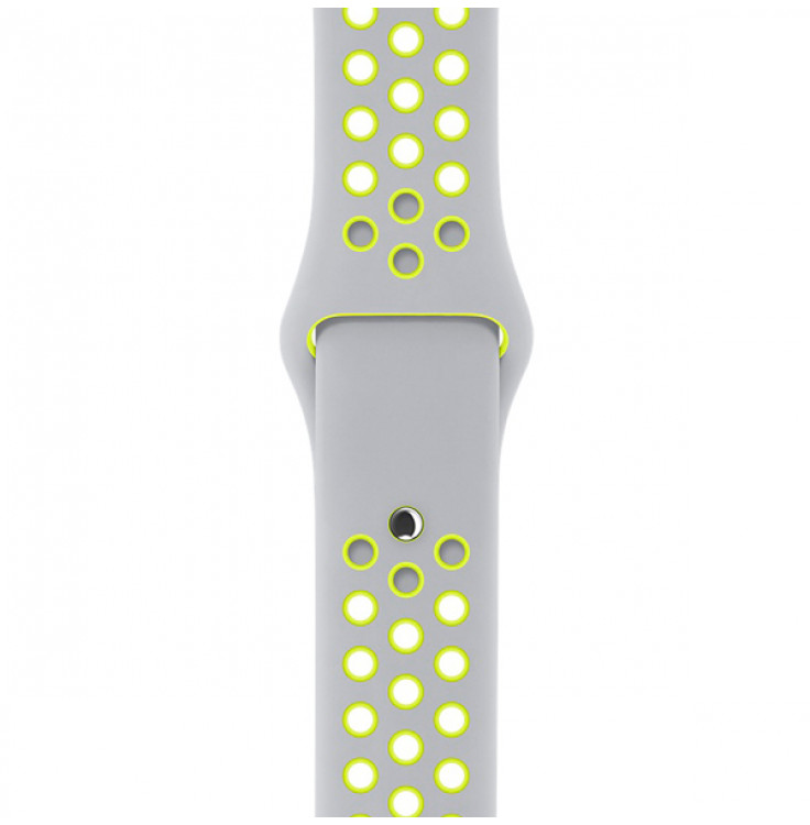 Смарт-часы Apple Watch Nike+ 42mm Silver Al/Volt (MNYQ2RU/A)
