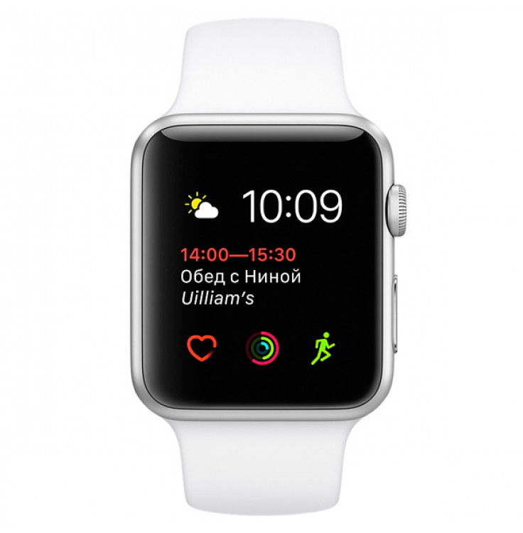 Смарт-часы Apple Watch S1 Sport 42mm Silver Al/White (MNNL2RU/A)
