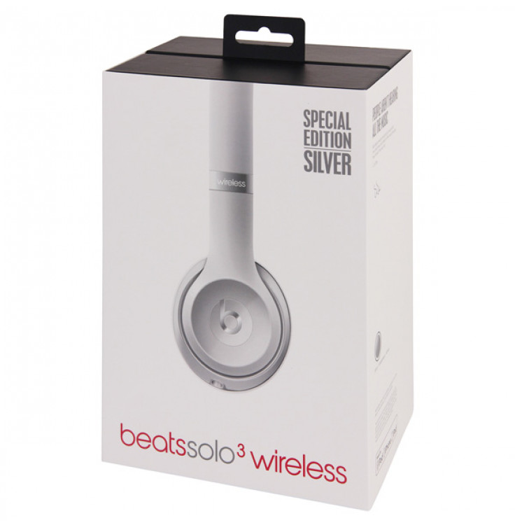Наушники Bluetooth Beats Beats Solo3 Wireless On-Ear Silver (MNEQ2ZE/A)