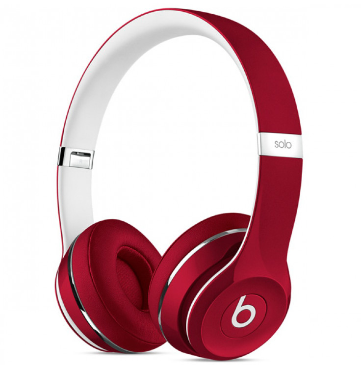 Наушники накладные Beats Solo 2 Red Luxe Edition (ML9G2ZE/A)