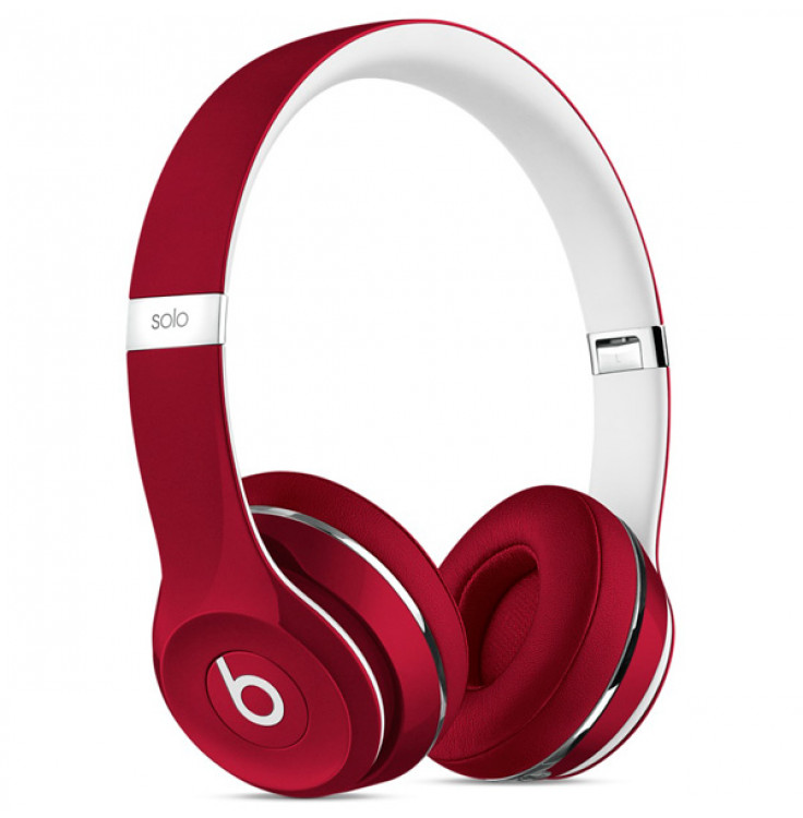 Наушники накладные Beats Solo 2 Red Luxe Edition (ML9G2ZE/A)