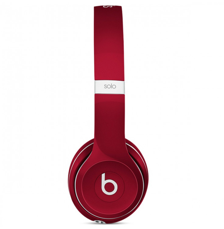 Наушники накладные Beats Solo 2 Red Luxe Edition (ML9G2ZE/A)