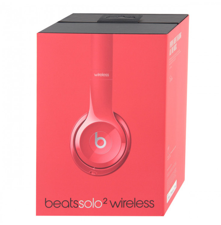 Наушники Bluetooth Beats Solo 2 Wireless Red (MHNJ2ZE/A)