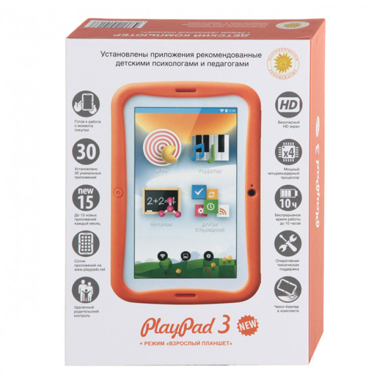 Планшетный компьютер для детей PlayPad 3 NEW