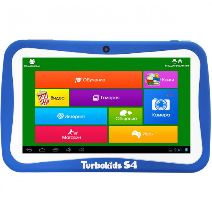 Планшетный компьютер для детей TurboKids S4 Blue