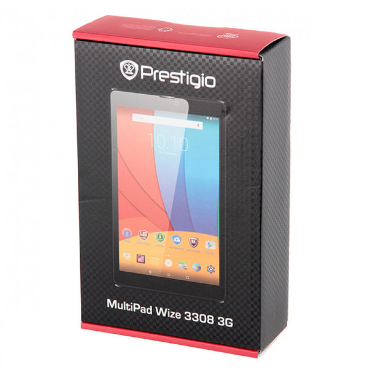 Планшет Prestigio PMT3308 8" 8Gb 3G Black